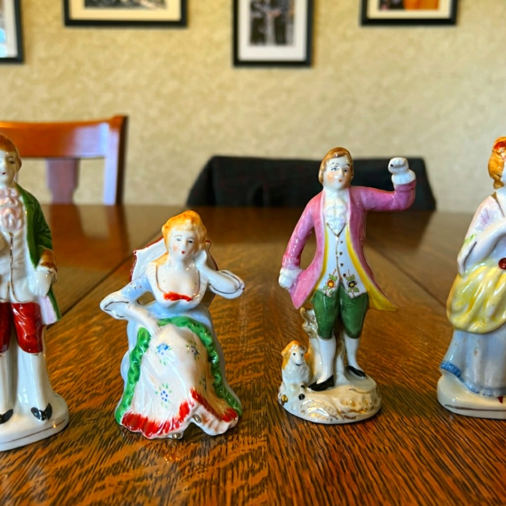 Vintage Figurines, Occupied Japan, Victorian Figurines